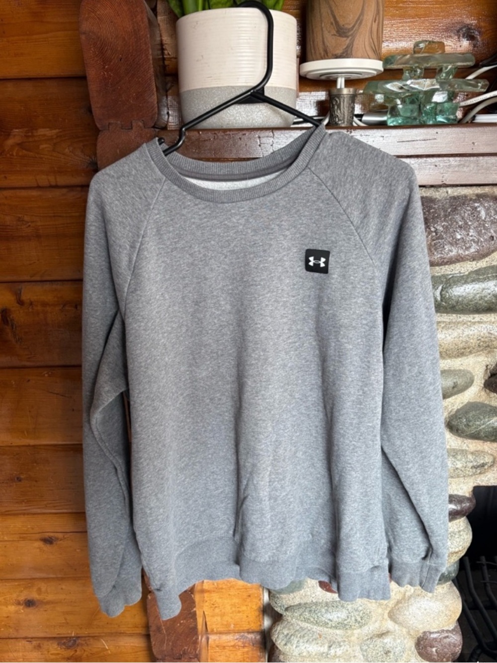 Under Armour Men's/Unisex Loose Rival Fleece Crewneck Sweatshirt  size M